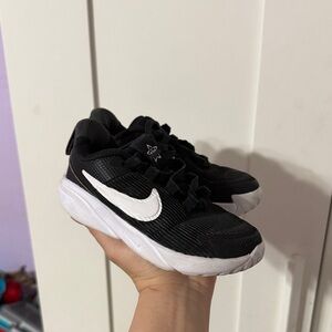 Nike Black and White Athletic Shoes
